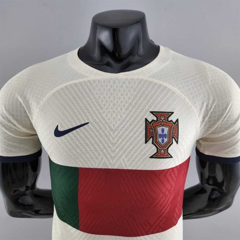 2022 World Cup Player Version Portugal Soccer Jersey Away - Image 2