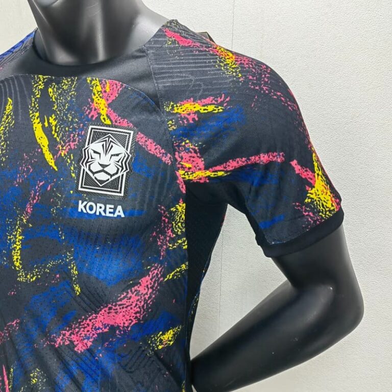 2022 World Cup Player Version South Korea Soccer Jersey Away - Image 2