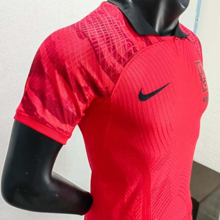 2022 World Cup Player Version South Korea Soccer Jersey Home - Image 2