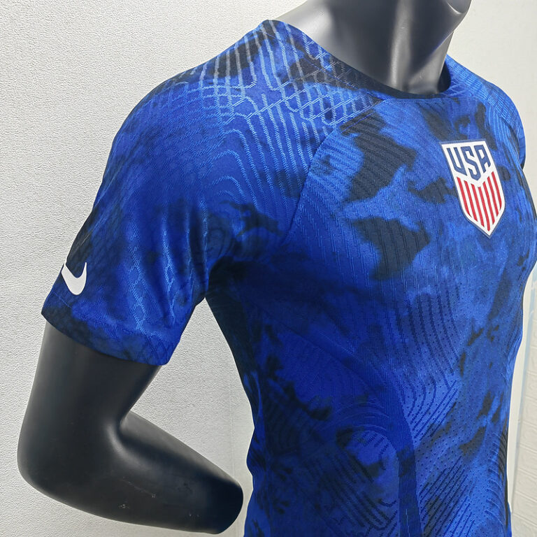 2022 World Cup Player Version USA Soccer Jersey Away - Image 7