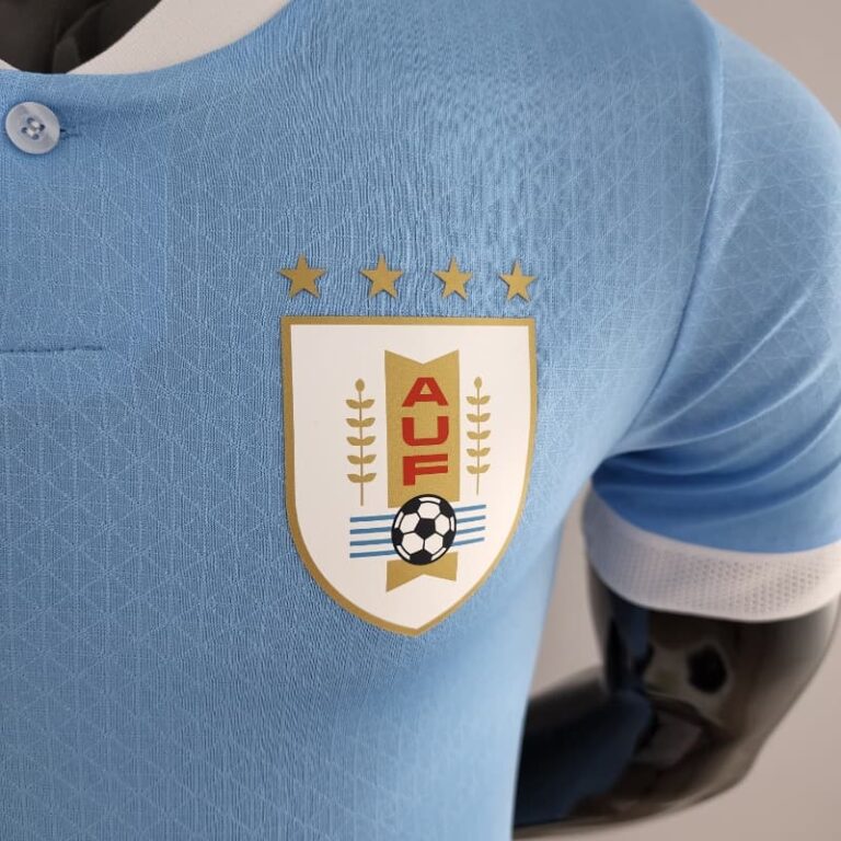 2022 World Cup Player Version Uruguay Soccery Jersey home - Image 7