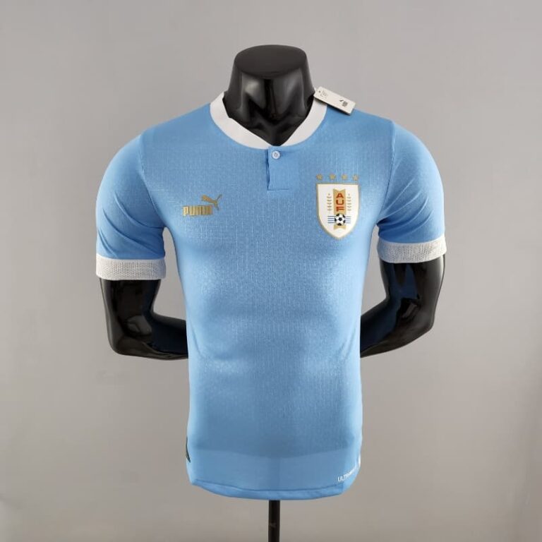 2022 World Cup Player Version Uruguay Soccery Jersey home