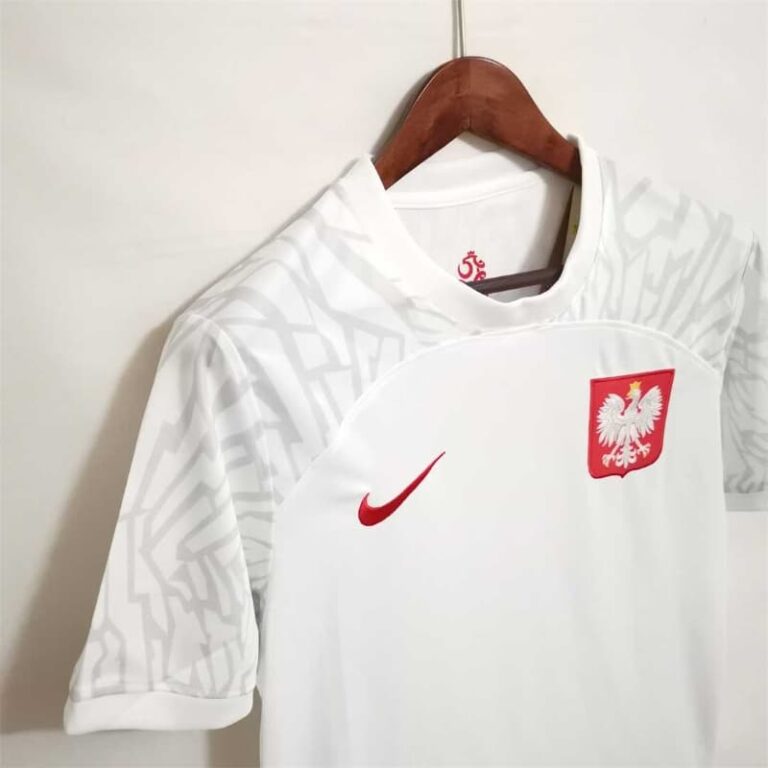 2022 World Cup Poland Soccer Jersey Home - Image 3