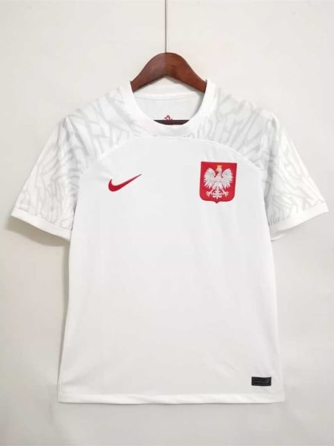 2022 World Cup Poland Soccer Jersey Home