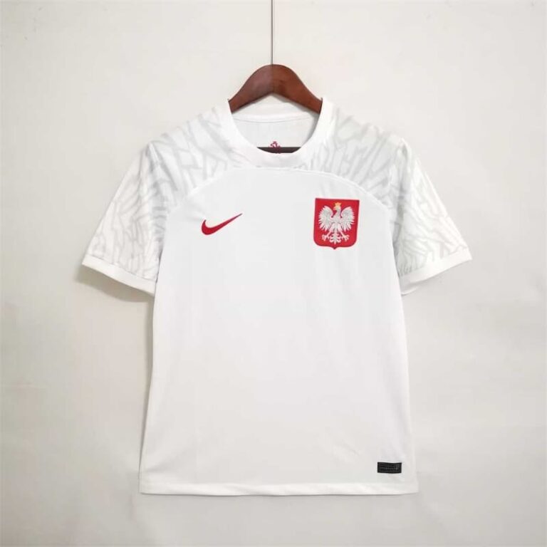 2022 World Cup Poland Soccer Jersey Home