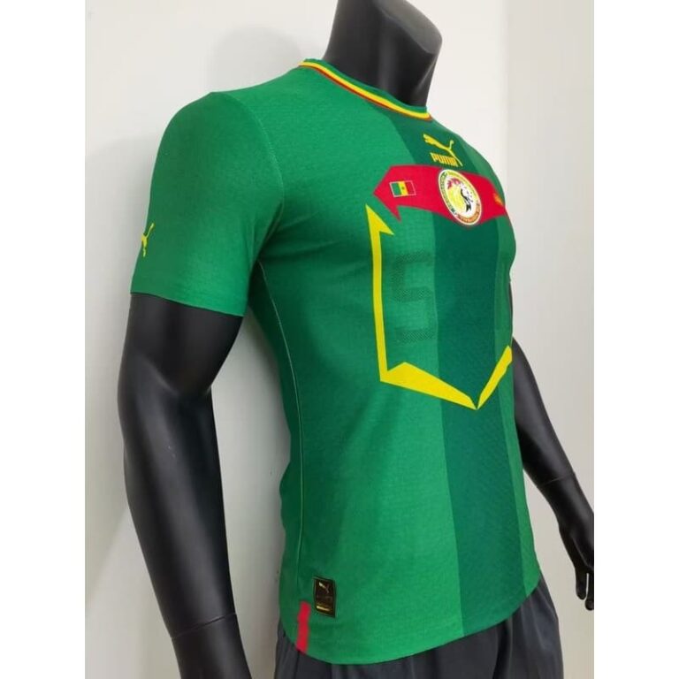 2022 World Cup Senegal Soccer Jersey Away Player Version - Image 4
