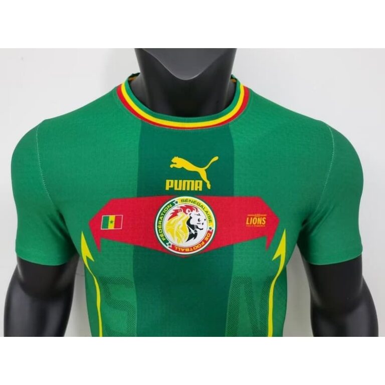 2022 World Cup Senegal Soccer Jersey Away Player Version - Image 3