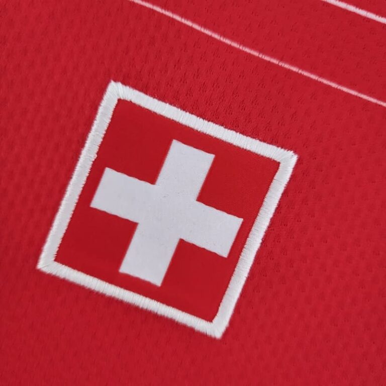 2022 World Cup Switzerland Soccer Jersey Home - Image 6