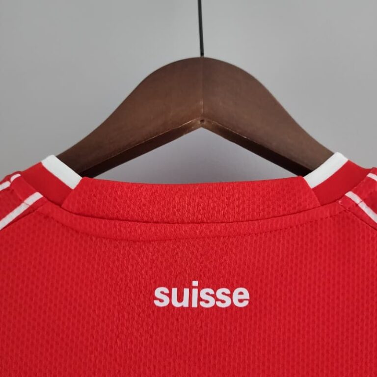2022 World Cup Switzerland Soccer Jersey Home - Image 4