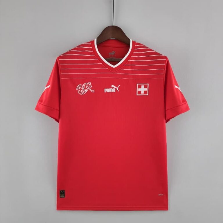 2022 World Cup Switzerland Soccer Jersey Home