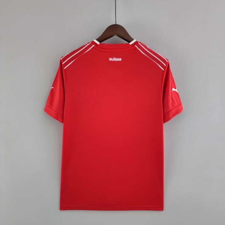2022 World Cup Switzerland Soccer Jersey Home - Image 11