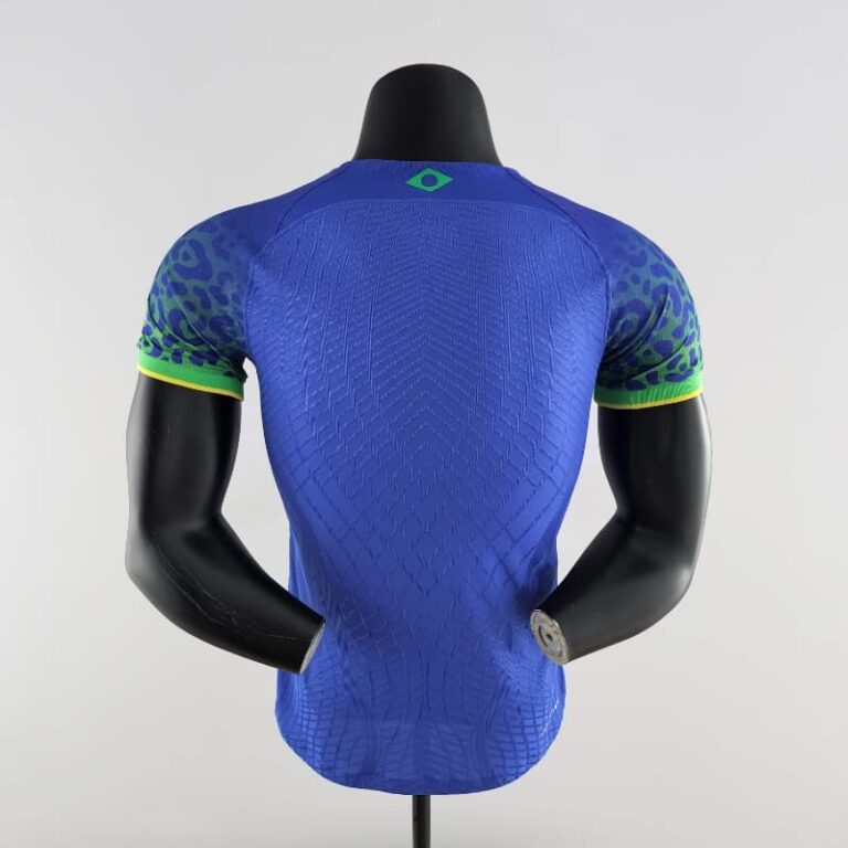 2022 player version Brazil World Cup jersey away - Image 8