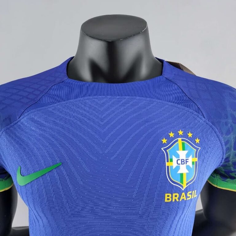 2022 player version Brazil World Cup jersey away - Image 5
