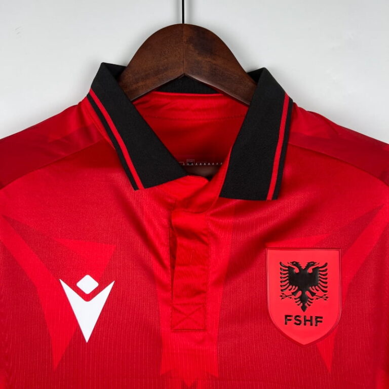 2023 Albania Soccer Jersey Home - Image 4