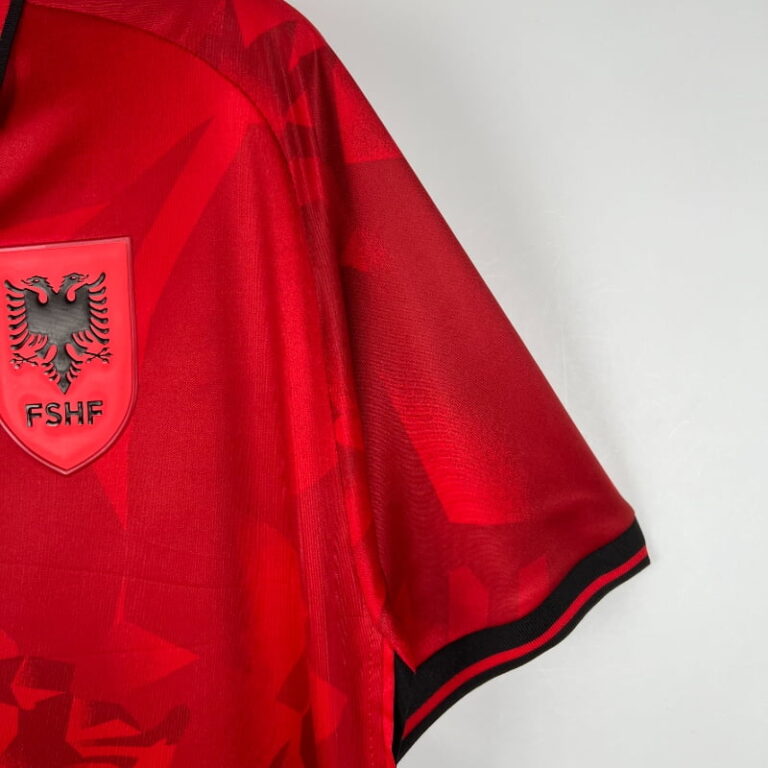 2023 Albania Soccer Jersey Home - Image 5