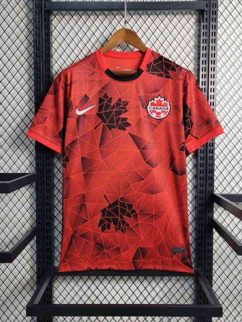 2023 Canada Red Soccer Jersey