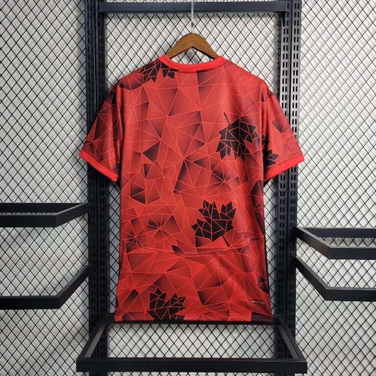 2023 Canada Red Soccer Jersey - Image 9