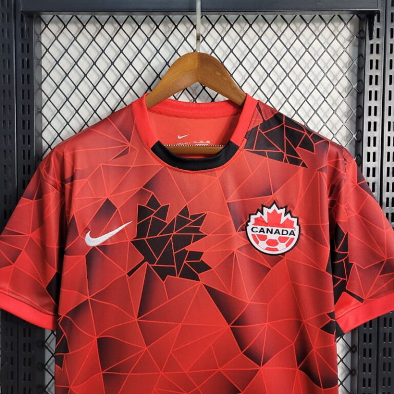2023 Canada Red Soccer Jersey - Image 6