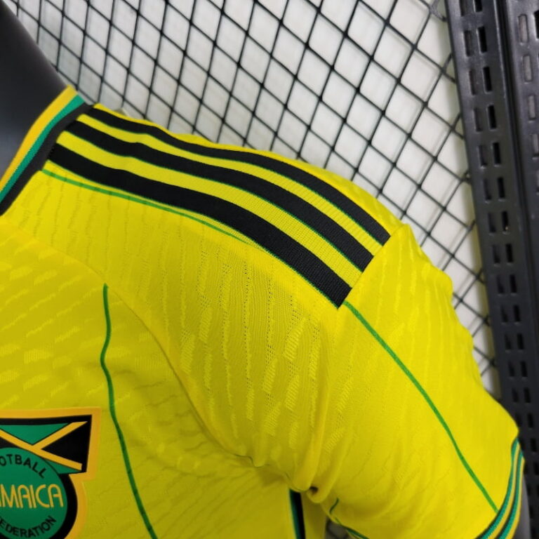 2023 Jamaica Player Version Soccer Jersey Home - Image 5