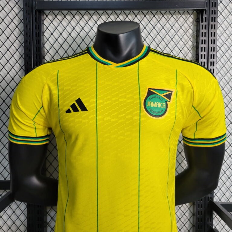 2023 Jamaica Player Version Soccer Jersey Home - Image 9
