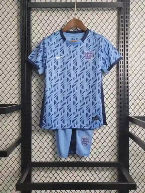 2023 Kids England Soccer Jersey Away