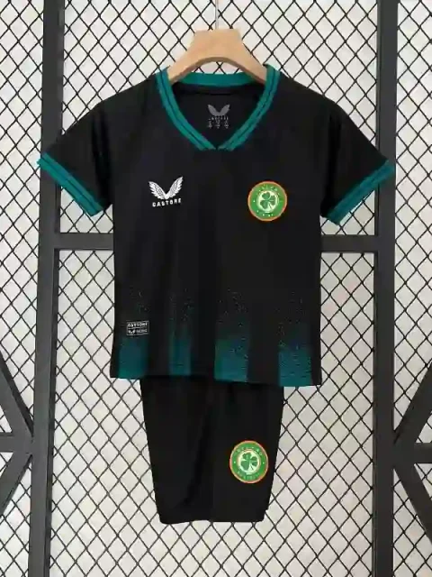 2023 Kids Ireland Soccer Jersey Second Away