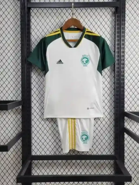 2023 Kids Saudi Arabia Soccer Jersey Away