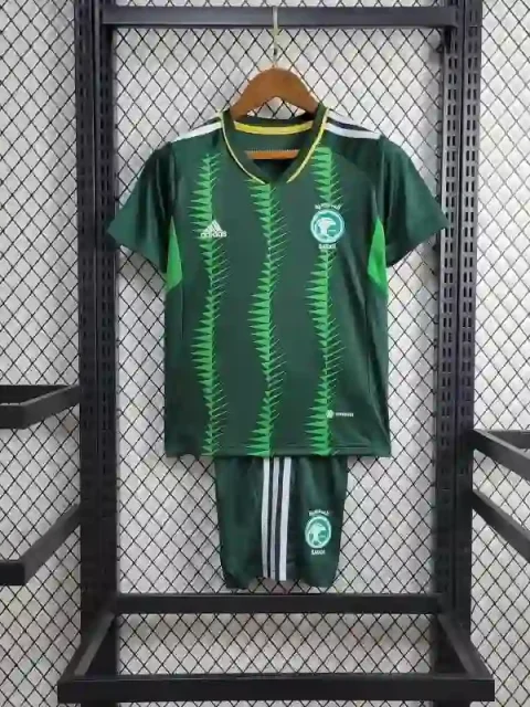 2023 Kids Saudi Arabia Soccer Jersey Home