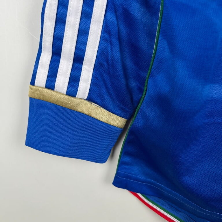 2023 Long Sleeve Italy Soccer Jersey Home - Image 6