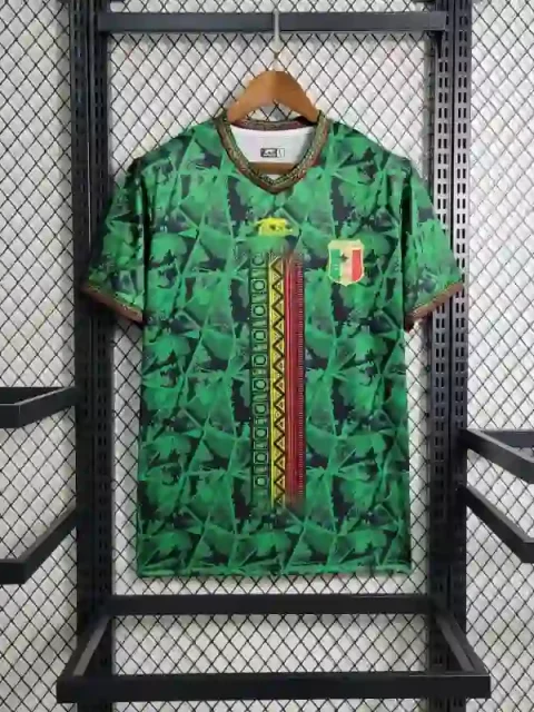 2023 Mali Special Edition Green Soccer Jersey