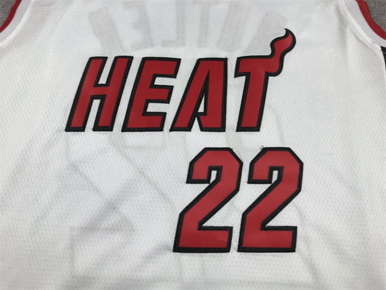 2023 Miami Heat Jimmy Butler #22 White Jersey - Image 2