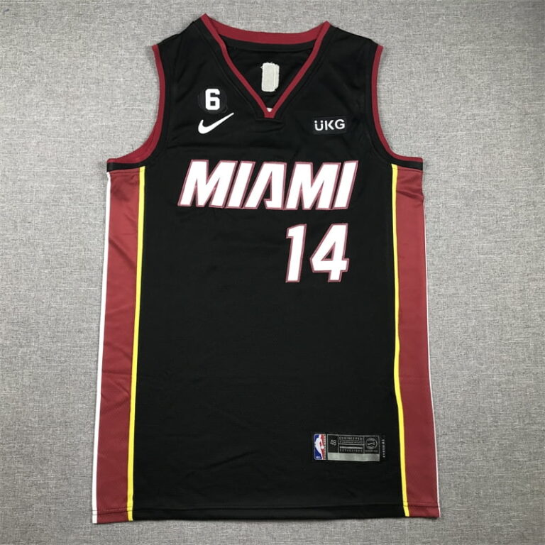 2023 Miami Heat Tyler Herro #14 Black Jersey