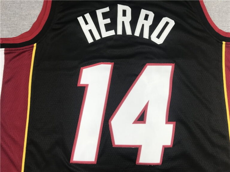 2023 Miami Heat Tyler Herro #14 Black Jersey - Image 3