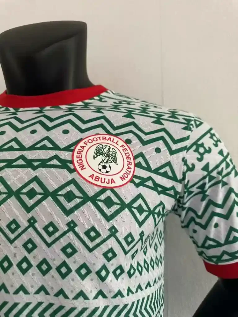2023 Nigeria Player Version Special Edition Soccer Jersey - Image 2