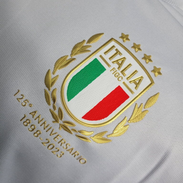 2023 Player Italy 125th Anniversary Edition Soccer Jersey - Image 3