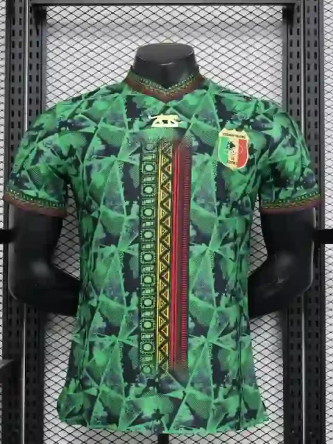 2023 Player Mali Special Edition Green Soccer Jersey