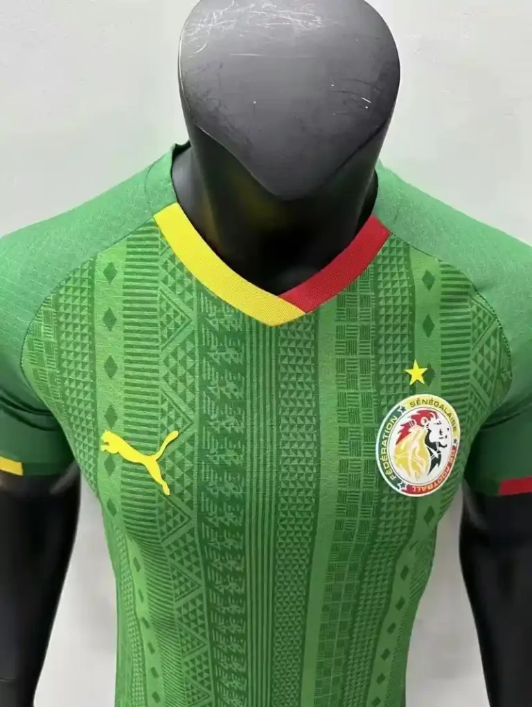 2023 Player Senegal Soccer Jersey Away - Image 4