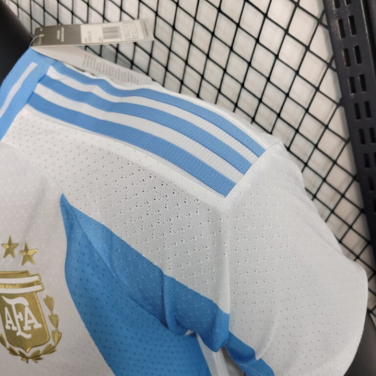 2023 Players Argentina Soccer Jersey Home - Image 5