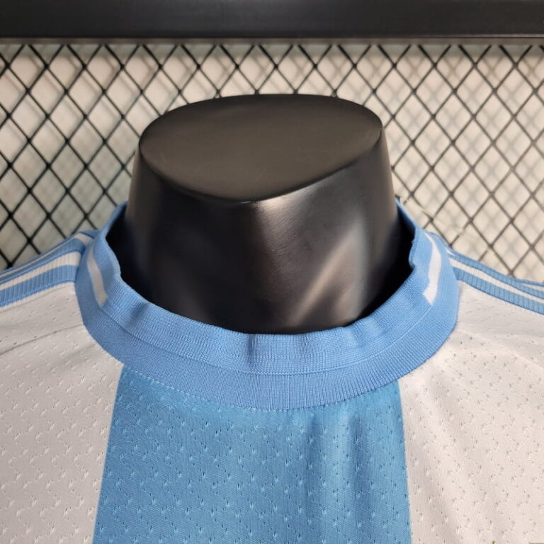 2023 Players Argentina Soccer Jersey Home - Image 4