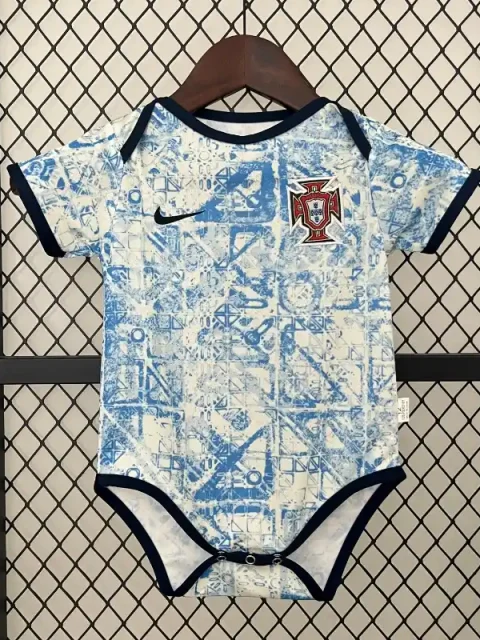 2024 Baby Portugal Soccer Jersey Away