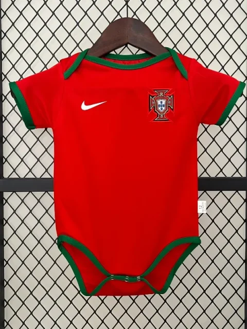 2024 Baby Portugal Soccer Jersey Home