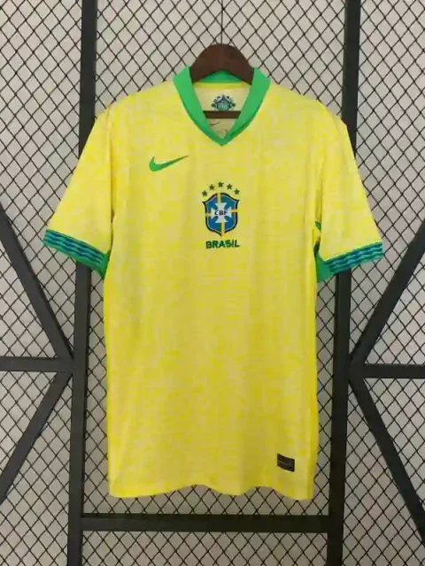 2024 Brazil Soccer Jersey Home
