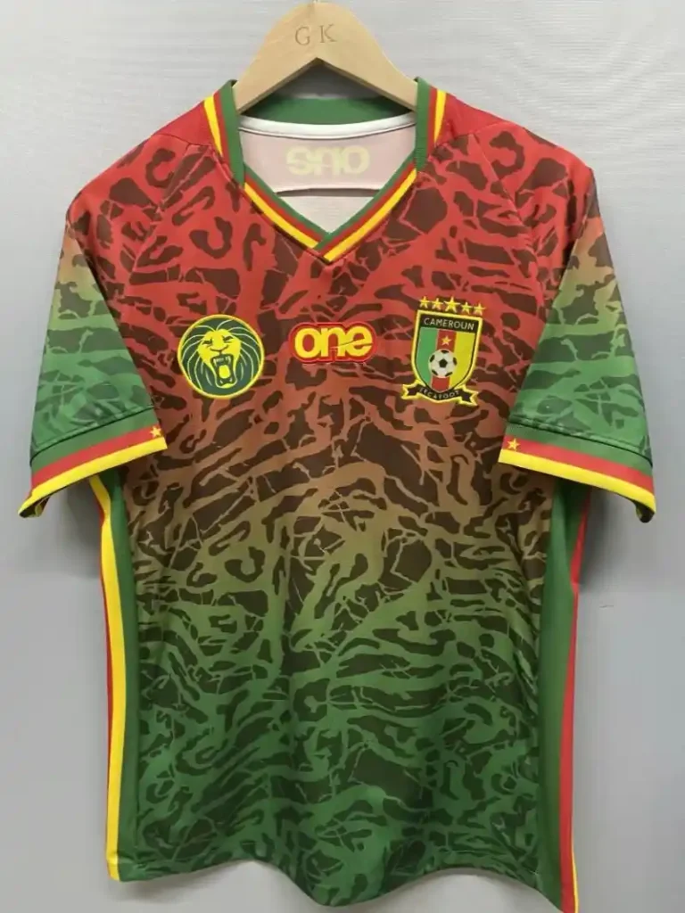 2024 Cameroon Green Special Edition Soccer Jersey