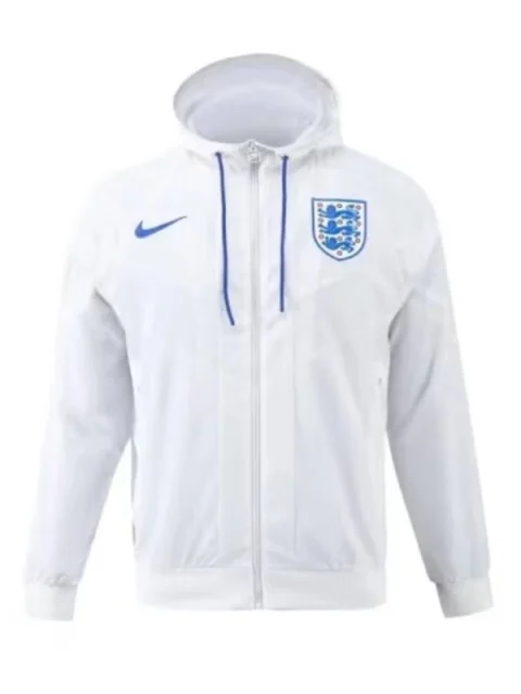 2024 England White Windbreaker
