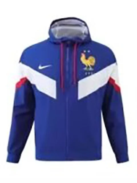 2024 France Blue Windbreaker