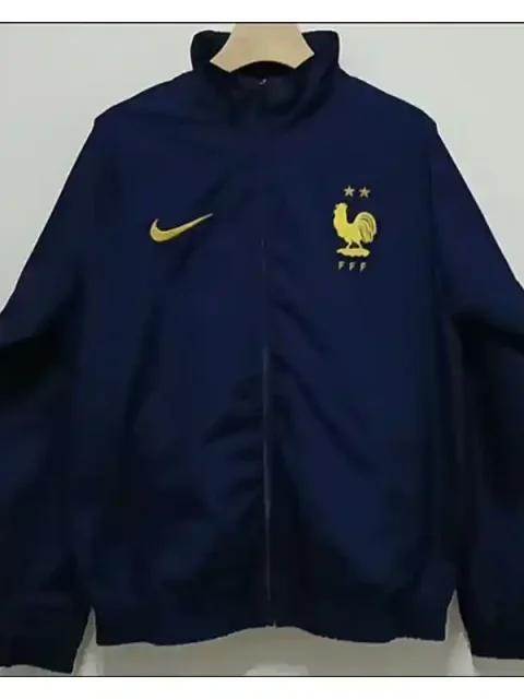 2024 France Blue Winbreaker