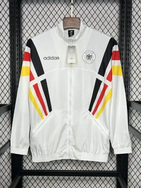 2024 Germany Euro White windbreaker