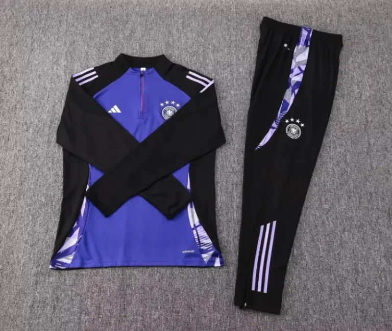 2024 Germany Long Sleeve Purple Training Suit - Image 2
