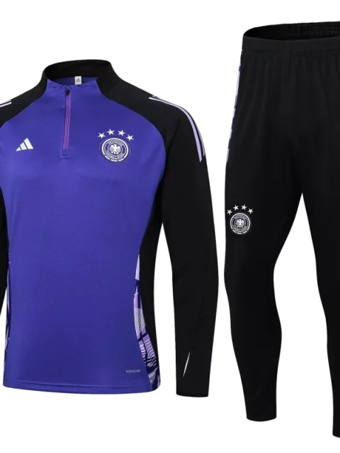2024 Germany Long Sleeve Purple Training Suit