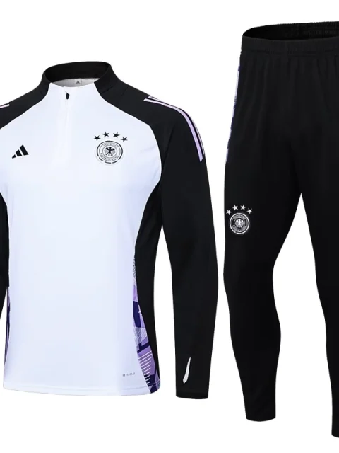 2024 Germany Long Sleeve White Training Suit